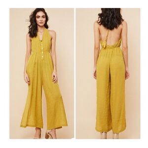 Elegant Mustard Jumpsuit
